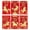 A1-A, variant on Chinese New Year Red Envelopes, Lunar New Year Envelopes Decorations Chinese New Year Gifts, Year of the Horse New Years Eve Party Supplies 2026 Red Packet with 6 Gold Embossed Patterns - 6 Pcs, A1-A