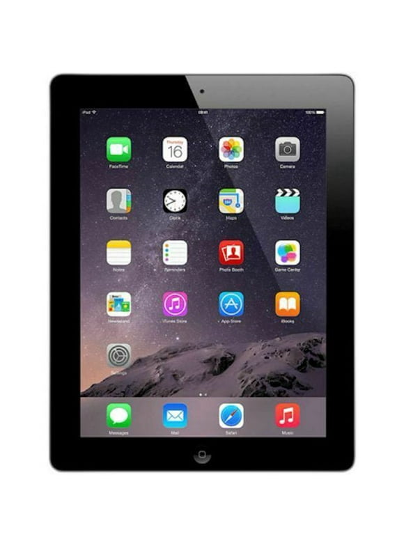 Restored Apple iPad 4 (4th Gen) 16GB WiFi 9.7" Black MD510LL/A (2012) (Refurbished)