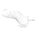 thumbnail image 2 of TAILTOSS 30Pcs Transparent Glass Spacers Round Bumper Pads Anti Skid Clear Table Protectors, 2 of 11