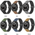 thumbnail image 7 of XIHAMA Band for Galaxy Watch Ultra 47mm(2024),No Gap Silicone Vintage Leather Bands Compatible with Samsung Galaxy Watch 7 Ultra 47mm for Men Women Rubber Magnetic Buckle Strap, 7 of 7