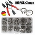 thumbnail image 3 of Ensemble de Clips Externes pour Diverses Tailles Disponibles, Kit de Retenue à Enclenchement Matériau Haute Résistance pour Applications Variées, 3 of 5