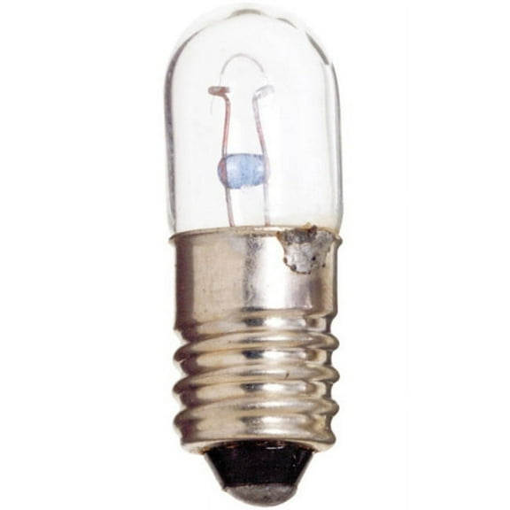 Satco Lighting S6913 Single 0.12 Watt Dimmable Mini Screw (E10) Incandescent Bulb -