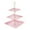 PK, variant on EGNMCR Three-tiered Fruit Tray Dried Fruit Tray Dessert Tray Multi-tiered Cake Stand Doors Windows