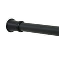 thumbnail image 4 of Zenna Home Rust-Resistant Steel Adjustable Tension Shower Rod, 26" to 76", Black, 4 of 7