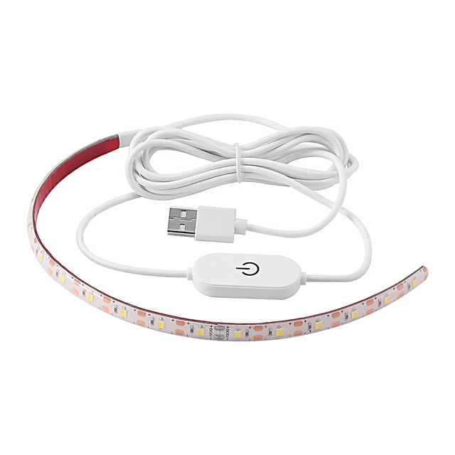 Máquina De Coser De 6500K, Tira De Luz Led Superbrillante, Fuente De Alimentación Usb Con Atenuador Táctil, Lámpara De Trabajo Para Trabajo De Máquina Industrial Methold HA018456-00