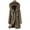 Army Green-01, variant on HTNBO Winter Jacket for Women Long Parka Trench Coat Comfy Stitching Casual Cardigan Lapel Overcoat Belted Slim Outerwear