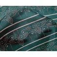 thumbnail image 4 of oneOone Silk Tabby Fabric Swirl & Floral Block Print Fabric By Yard 42 Inch Wide, 4 of 4