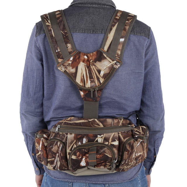 Bolsa de Cinta de Mochila Con Soporte de Botella, Elegante reduce la fatiga mochila ergonómicamento al aire libre, flexible para caminar para acampar de caza al aire libre