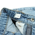 thumbnail image 3 of KIDSCOOL SPACE Little Girls Jeans,Elastic Band Inside Ripped Holes Denim Pants,5-6 Years, 3 of 5