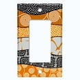 thumbnail image 5 of Metal Light Switch Plate Cover Colorful Safari African Tribal Art Pattern SFR034, 5 of 13