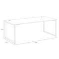 thumbnail image 2 of Hirsh 72"x30" Open Metal Desk for Commercial/Home Office -  Black/Pewter, 2 of 2