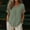 A181 Army Green, variant on Womens Vintage Floral Embroidered Shirts Crochet Lace Trim Short Sleeve Blouses Crewneck Casual Loose Linen Cotton Pullover Tops Boho Summer Vacation Tees