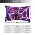 thumbnail image 2 of Hazbin Hotel Pillowcases Soft Pillow Holder Decorative Cushion Cover Home Decor Rectangular Throw Pillow Covers 14"X20", 2 of 9