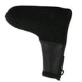 thumbnail image 1 of QIILU Golf Club Putter Headcover, L Shaped Mesh Golf Head Cover For Cue Protection, 1 of 8