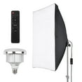 thumbnail image 3 of Light Studio Photography Light Kit Softbox Lighting Set with 50x70cm Softbox + 85W 3000K-6000K Bi Color Temperature LED Light + Remote Control for Studio Portrait Product Photo, 3 of 6