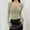 A_ Khaki, variant on SMihono Women's Scoop Neck Button Cropped Pullover Sweater Casual Fall Knit Sweaters Lightweight Slimed Fitted Pullover Blue M