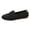Black, variant on Canvas Loafers for Women Wide Width Comfortable Slip on Work Flats Lightweight Dressy Casual Walking Shoes Black Size 7