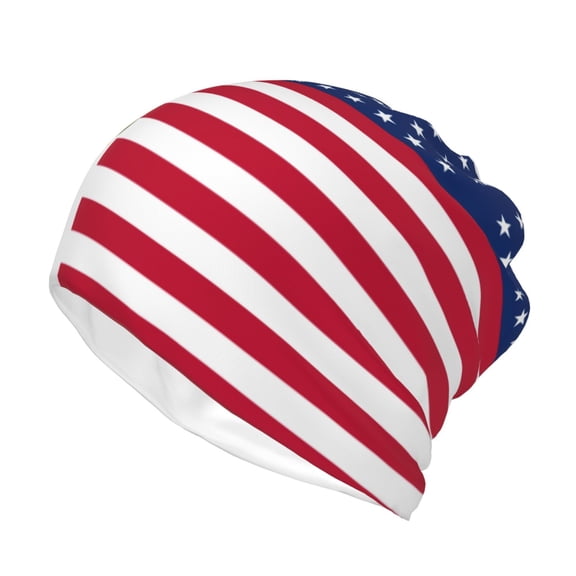 America Mexican Flag Beanie Skull Cap Lightweight Hip Hop Dwarf Hat Beanie Hat For Women Men