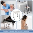 thumbnail image 7 of Shower Chair, Adjustable Non-Slip Shower Bench with Suction Feet, Shower Seat for Inside Shower or Tub, Medical Bath Stool for Adults, Elderly & Disabled, 7 of 7