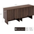 thumbnail image 2 of Modular Buffet Cabinet with Storage, Sideboard Credenza with Adjustable Shelves, Modern Sideboard Buffet Cabinet with 2 Boards for Living Room, Kitchen, Dining Room Entryway, Bedroom, 2 of 9