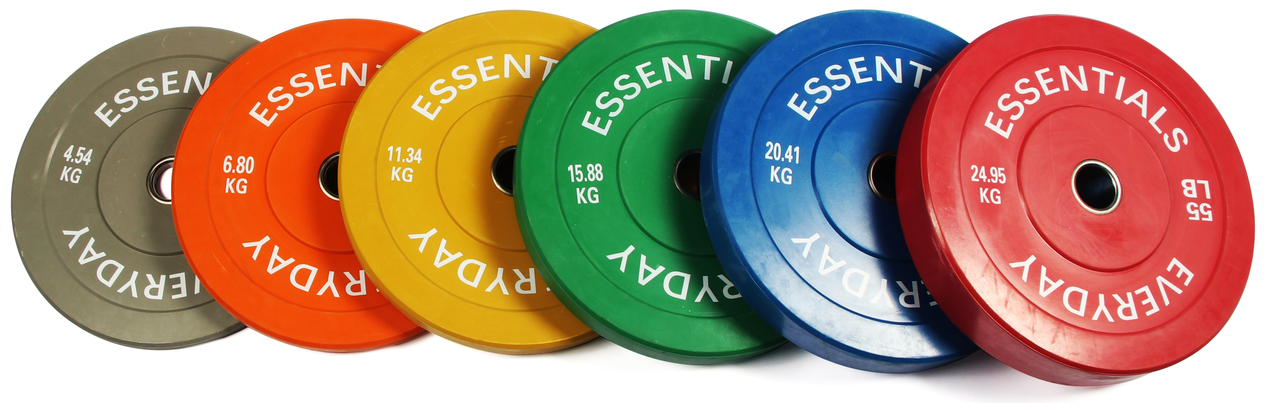BalanceFrom Olympic Bumper Plate Weight Plate with Steel Hub, Color Coded, 45 lbs Single - image 4 of 4