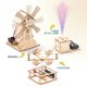 thumbnail image 4 of Kit STEM Yutin 5 en 1 para manualidades en madera para niños de 8 a 12 años con rompecabezas 3D, 4 of 7