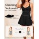 thumbnail image 3 of Traje de baño de una pieza Hanna Nikole, talla grande, negro para mujeres mayores de 16 años, 3 of 6