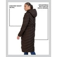 thumbnail image 7 of Madden Girl Women’s Winter Jacket – Long Length Quilted Maxi Puffer Parka Coat (S-3X), 7 of 7