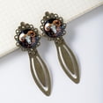 thumbnail image 4 of Aries Vintage Copper-Colored Lace Bookmarks: Stainless Steel Reading Accessories for Book Lovers - Set of Two, 4 of 5