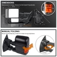 thumbnail image 4 of Spec-D Tuning Manual Towing Mirrors w/ LED Signal Compatible with 2008-2016 Ford F250 F350 F450 Super Duty Left + Right Left + Right Pair, 4 of 7