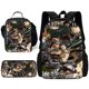 thumbnail image 1 of Juego de 3 piezas de Anime Attack on Titan para niños, mochila escolar con fiambreras, bolsas de lápices, mochilas escolares para niños y niñas, el mejor regalo, 1 of 5
