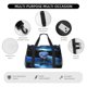 thumbnail image 4 of Easygdp Blue Viper Snake Bolsa de Gimnasio, Bolsa de Viaje Duffel, Bolsa de Fin de Semana con Compartimentos, Bolsa de Mano para Noche, 4 of 7