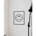thumbnail image 6 of HAUS AND HUES Smiley Face Poster White Wavy Smiley Cool Posters for Room Aesthetic Dope Paintings Edgy Poster Black and White Prints Wall Posters Aesthetic Cool Posters (16” x 20” Framed Black), 6 of 6