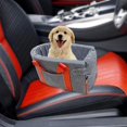 thumbnail image 4 of Bolsa de transporte portátil para perros, suministros para mascotas lavables, correas de bolsa de mano, transporte extraíb seguridad , Rojo Colco Cubierta de asiento de coche de los portadores, 4 of 8