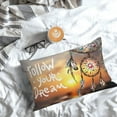 thumbnail image 5 of Vsdgher Follow Your Dream Dreamcatcher Pillow Cases, Pillow Covers - suit sofa or office-14"x20", 5 of 6