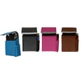 thumbnail image 3 of Genuine Leather Cigarette Carrying Case Hard Smoke Pack Holder Flip-Top Lighter Holder, 3 of 11