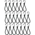 thumbnail image 1 of Mini cuerda elástica con ganchos, paquete de 20 cuerdas elásticas resistentes, ganchos para cuerda elástica de 7 pulgadas para camping, camiones y barcos (verde), 1 of 5