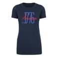 thumbnail image 2 of America Est 1776 Patriotic T-shirts, 4th of July shirts for Women - Heather Navy MH200WPATRIOT S25 XS, 2 of 3