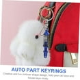 thumbnail image 4 of LOVEVER 2pcs Shock Absorber Keychain Auto Part Key Chain Ring Keychain Car Keyring Key Holder Ring Coilover, 4 of 5