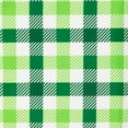 thumbnail image 5 of Northlight Set of 4 Green and White Checkered Printed Placemats 18", 5 of 5
