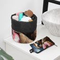 thumbnail image 6 of PhooArto Large Barrel Drawstring Makeup Bag, Sloth Pink Donut Galaxy Travel Cosmetic Bag Portable Make Up Organizer Bag, 6 of 6
