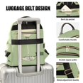 thumbnail image 3 of FORMRS Mini Backpack Purse for Women Travel Daypack Casual Shoulder Bag, Light Green Martini, 3 of 7