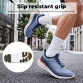 thumbnail image 2 of FitVille Water-Repellent Men's Extra Wide Walking Shoes - Lightweight Sneakers with Arch Support, Slip-Resistant, Easy on, 2 of 6