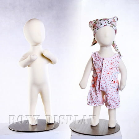Full body Children Kid Mannequin 3 Month Dress Body Form Flexible Foam