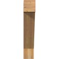thumbnail image 2 of Ekena Millwork 6"W x 32"D x 32"H Traditional Block Rough Sawn Bracket, Western Red Cedar, 2 of 25