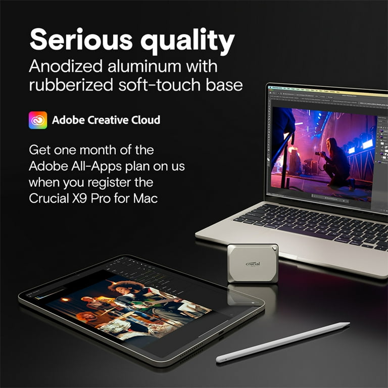 X9 PRO for MAC 2TB Portable SSD - MacBook Laptop Computer Storage