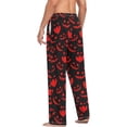 thumbnail image 5 of Top-kevin Halloween Men's Pajama Pants Sleepwear Pajama Pant with Pockets Lounge Pajama Bottoms for Men, 5 of 13