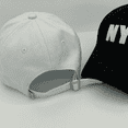 thumbnail image 4 of Dotpet Hat Embroidered NYC Letters Adjustable Baseball Cap For Men And Women(Black), 4 of 5