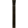 thumbnail image 3 of Ekena Millwork 1 1/2"W x 7 1/2"D x 10"H Tristan Wrought Iron Bracket, (Single center brace), Antiqued Brass, 3 of 8