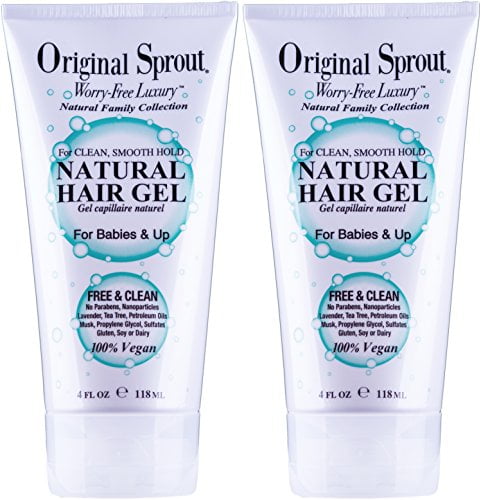 Original Sprout Original Sprout Natural Hair Gel 4 Oz 2 Pack